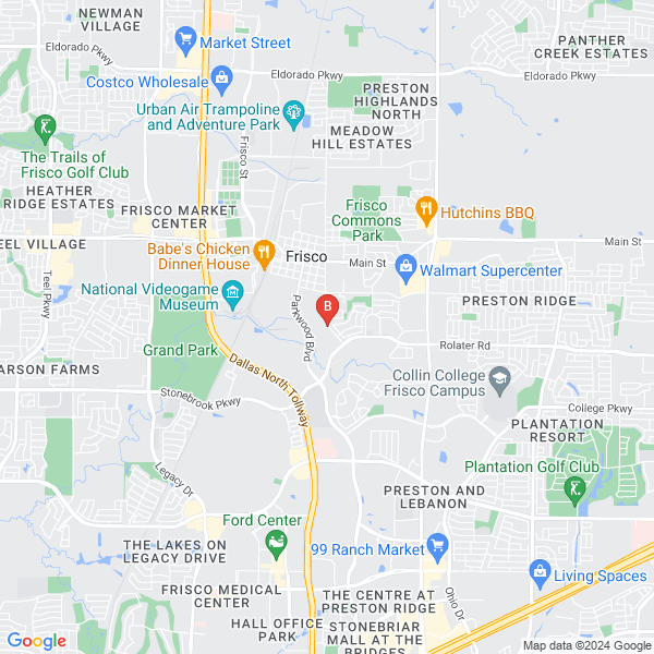 Towing in Frisco Tx location map: 7500 rolling brook dr Suite 913, Frisco, TX